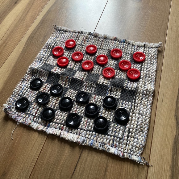 Soft checkers/chess board game - Picture 1 of 3